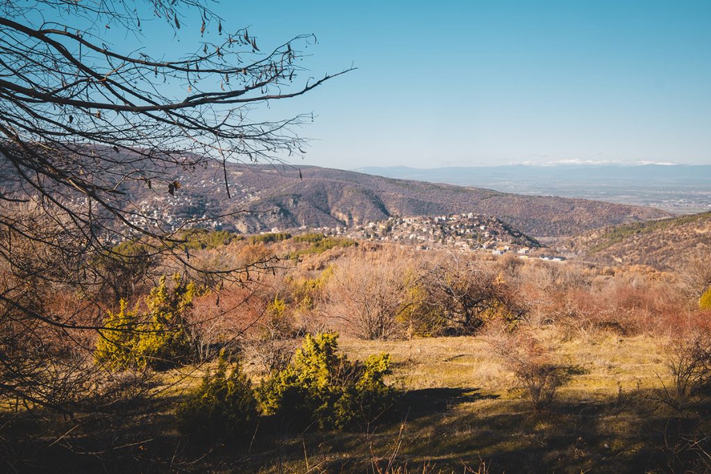 Гледка към село Храбрино