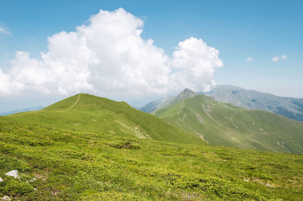 Гръбнака на Балкана от връх Амбарица(Левски) Гледка към Гръбнака на Балкана при ясно време от връх Амбарица(Левски)